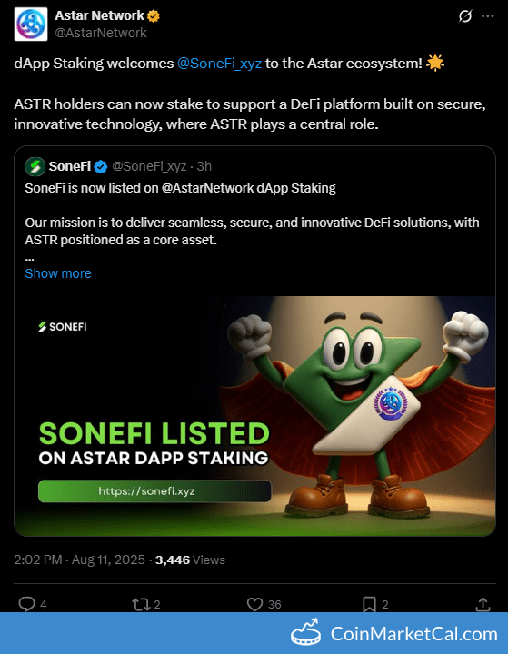 SoneFi Joins dApp Staking