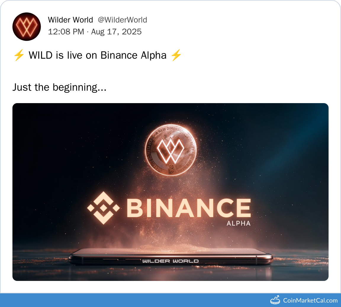 Binance Alpha Listing