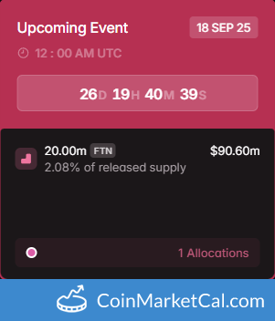 20MM Token Unlock