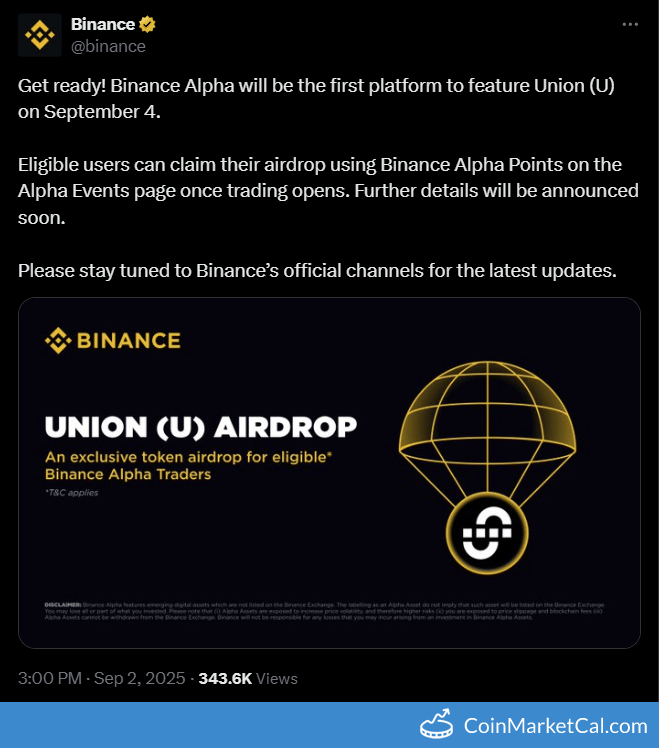 Binance Alpha Listing