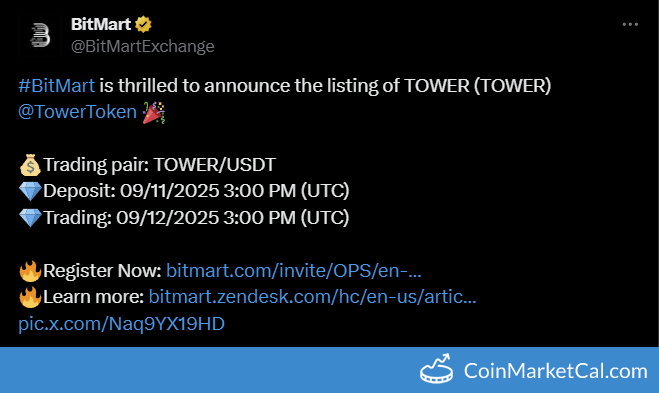 BitMart Listing