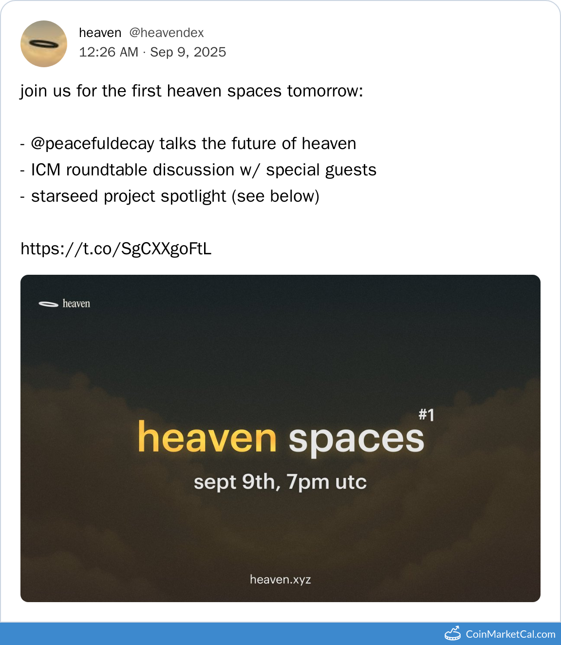 First Heaven Spaces