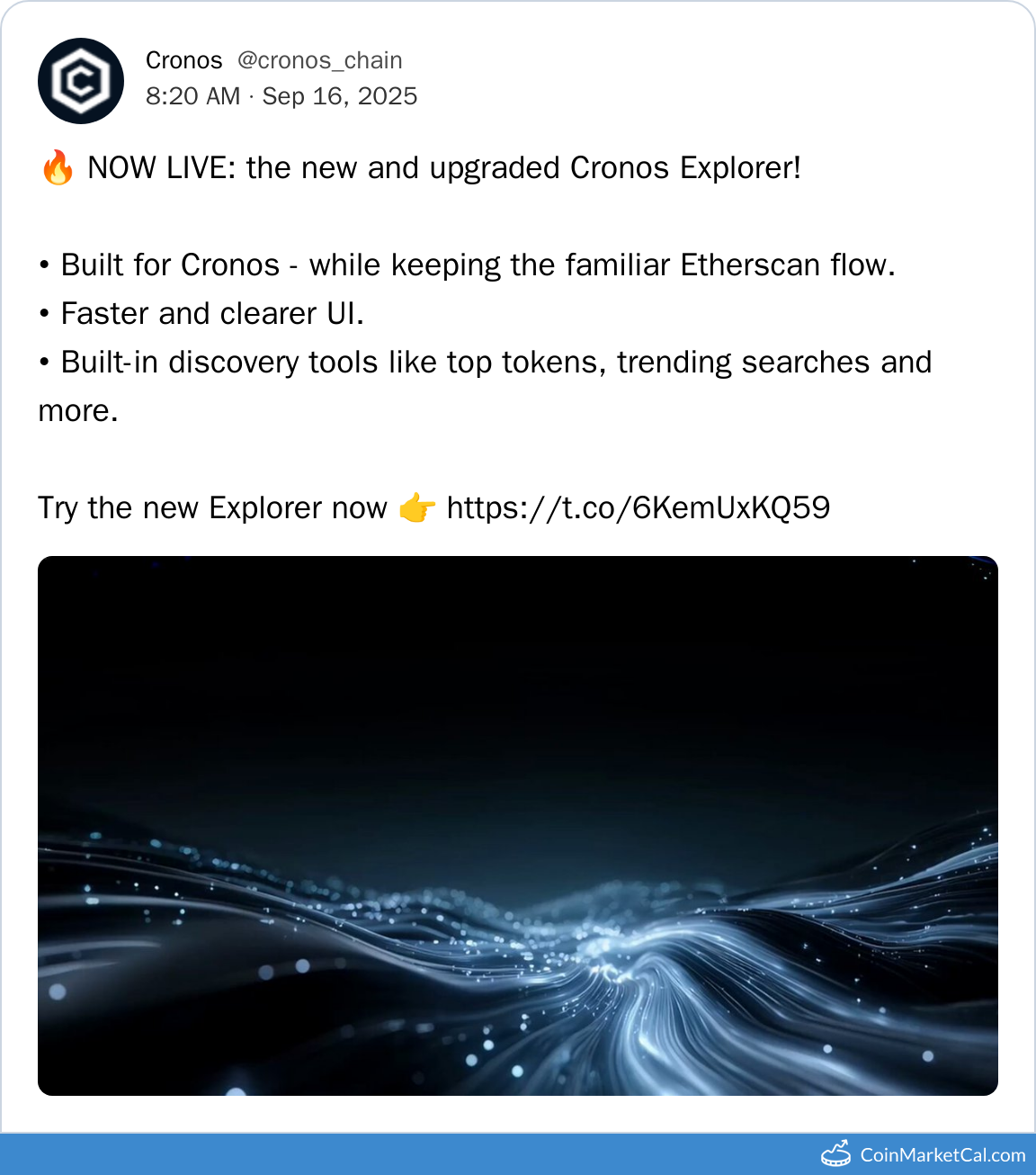 New Cronos Explorer
