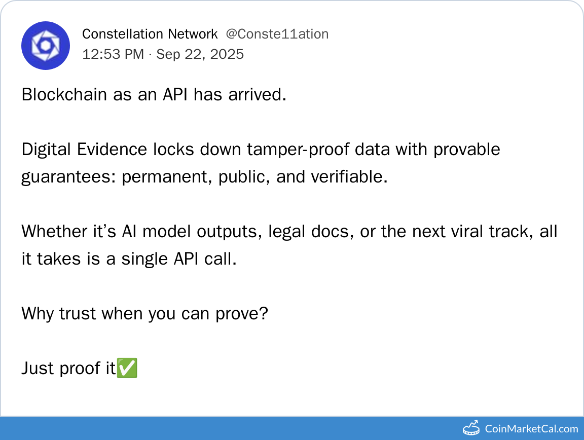 Digital Evidence API