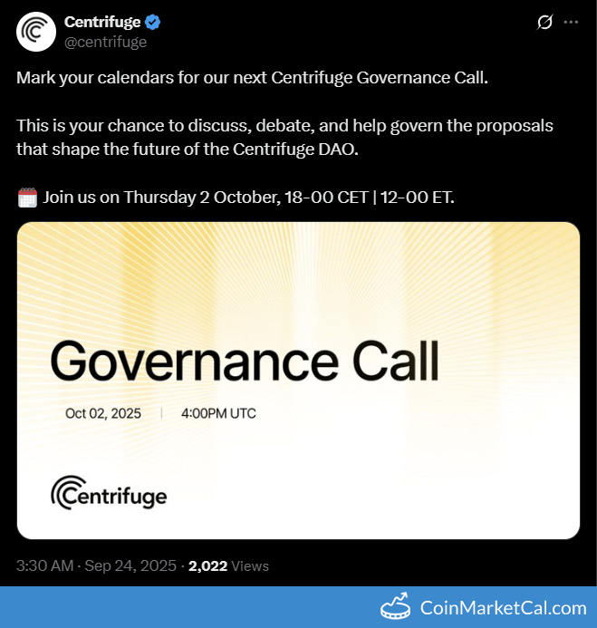 Governance Call