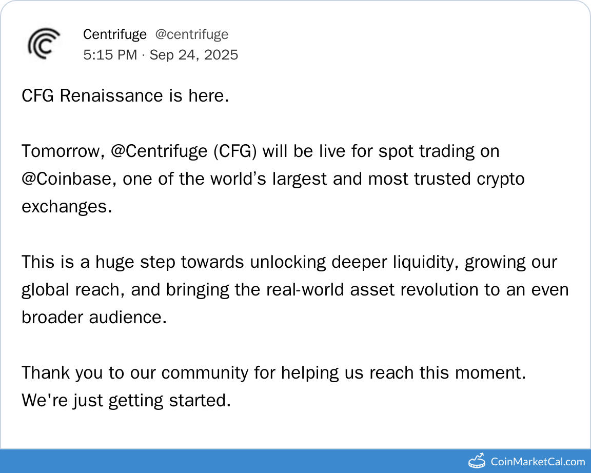 Coinbase Listing