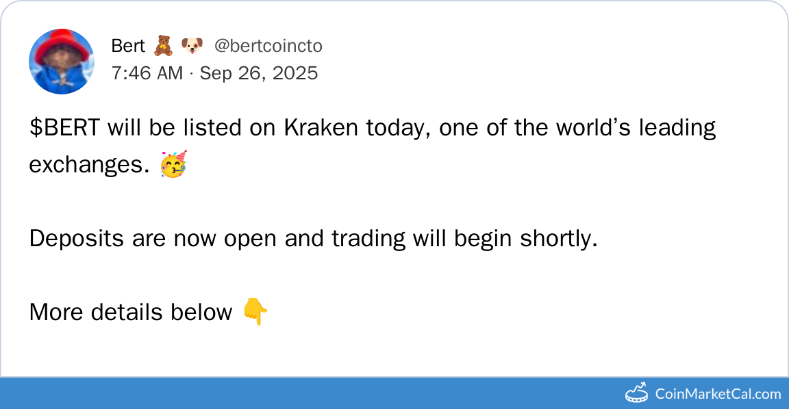 Kraken Listing