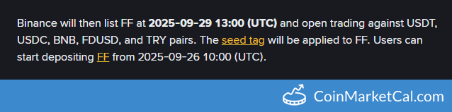 Binance Listing