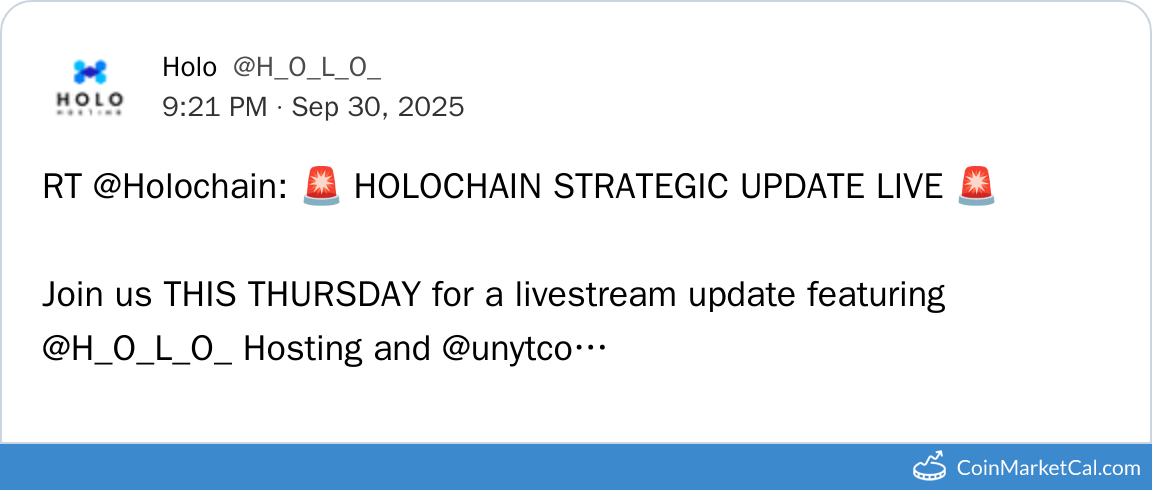 Holochain Update