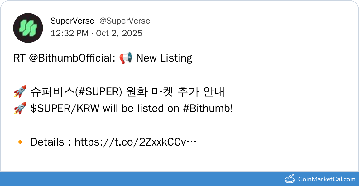 Bithumb Listing