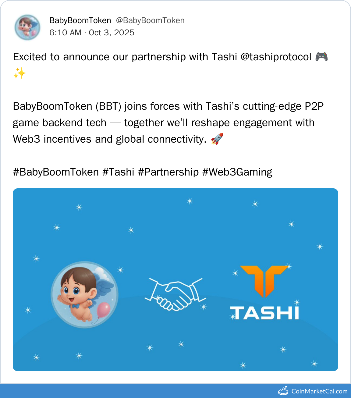 Partnership with Tashi