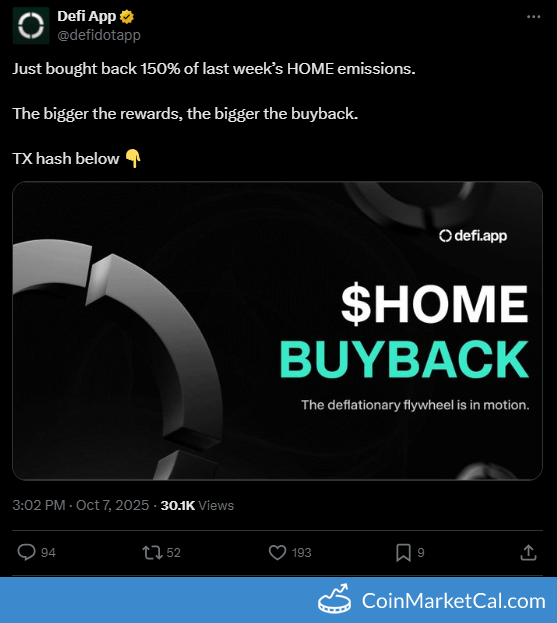 Token Buyback Event