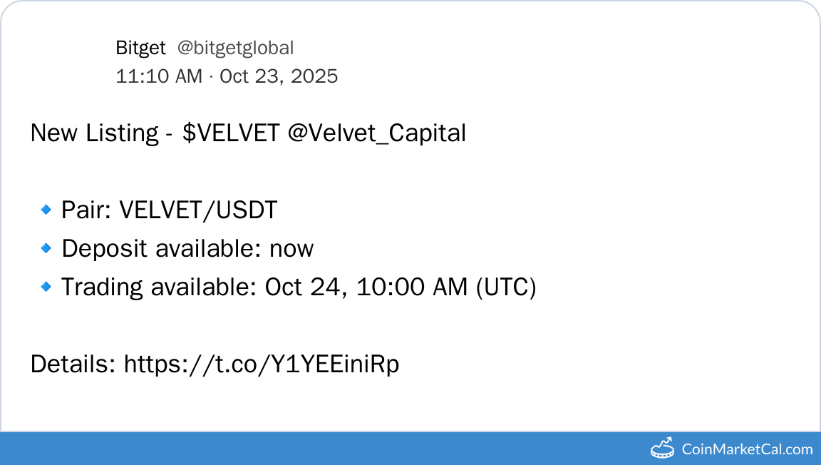 Bitget Listing