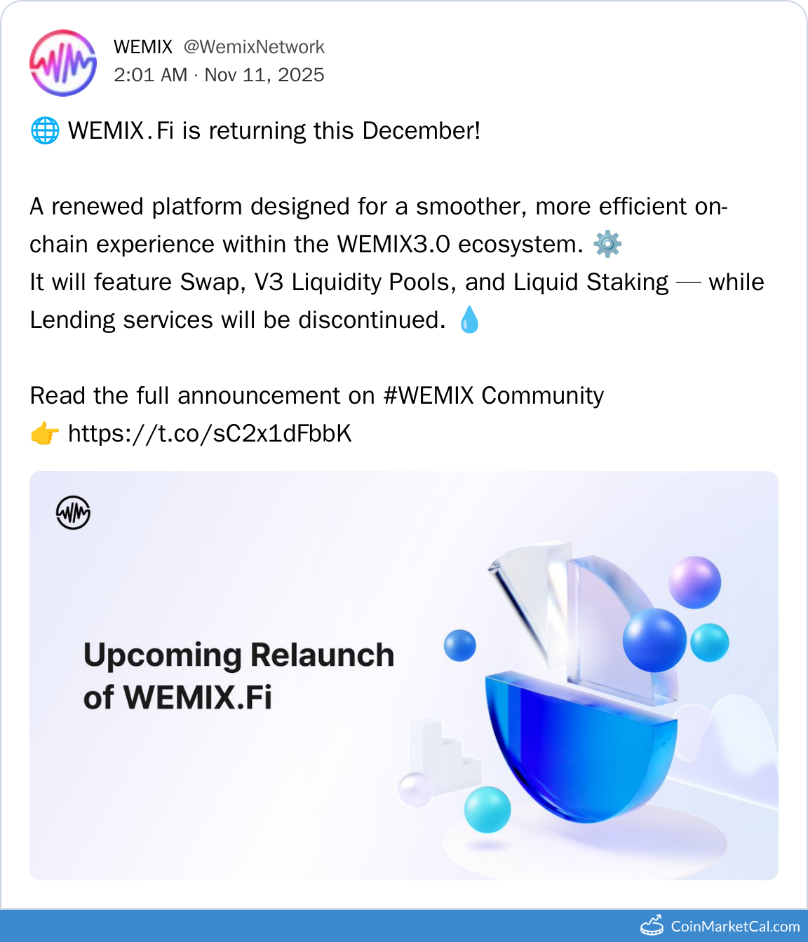 WEMIX.Fi Relaunch
