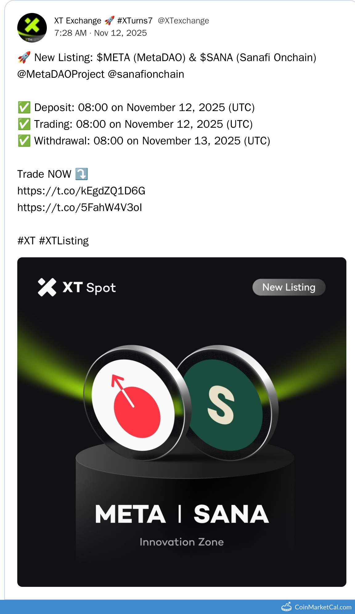 XT.COM Listing