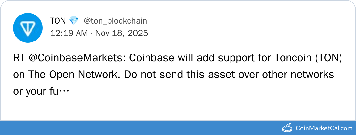 Coinbase Listing