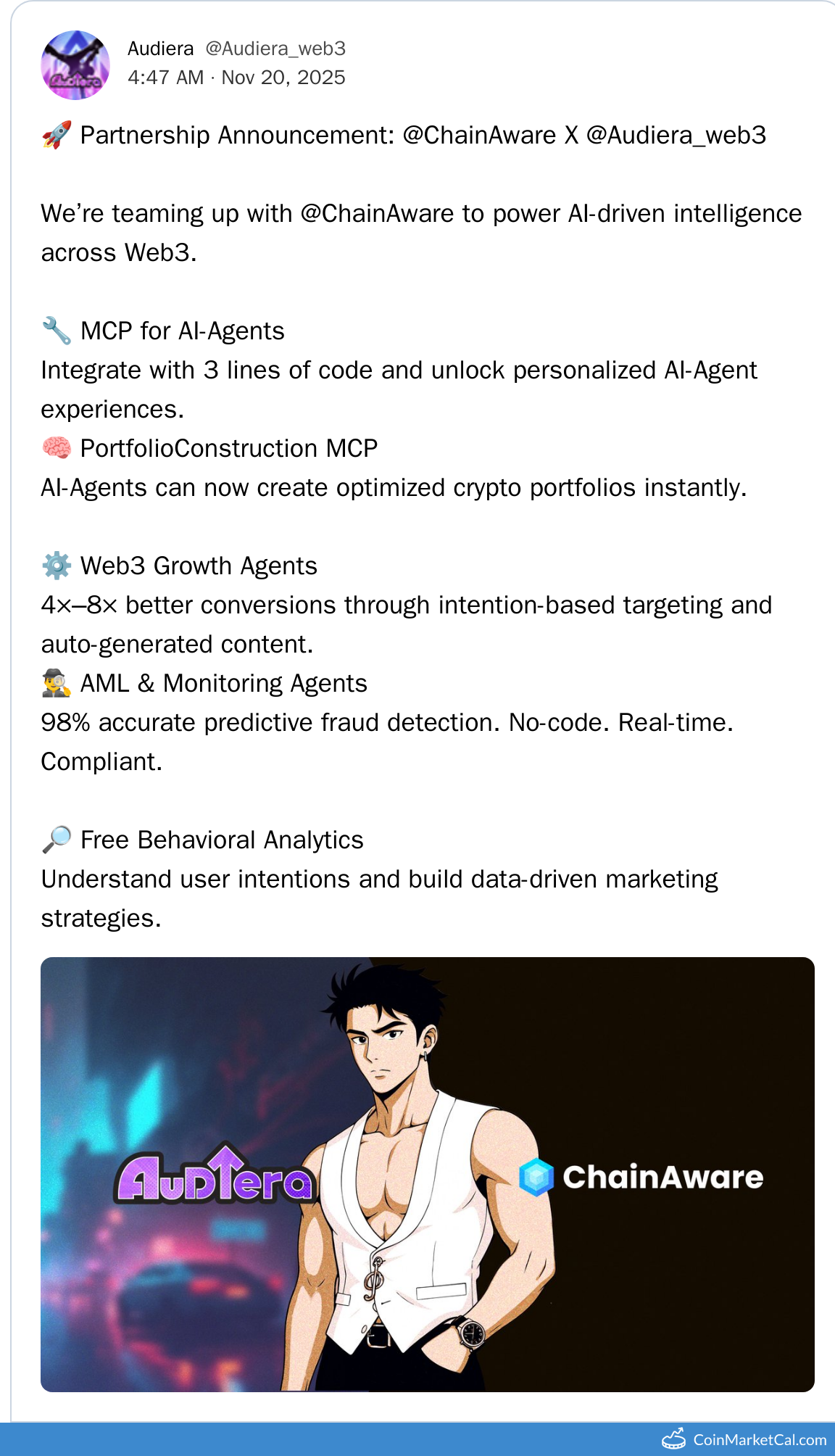 ChainAware.ai & Audiera