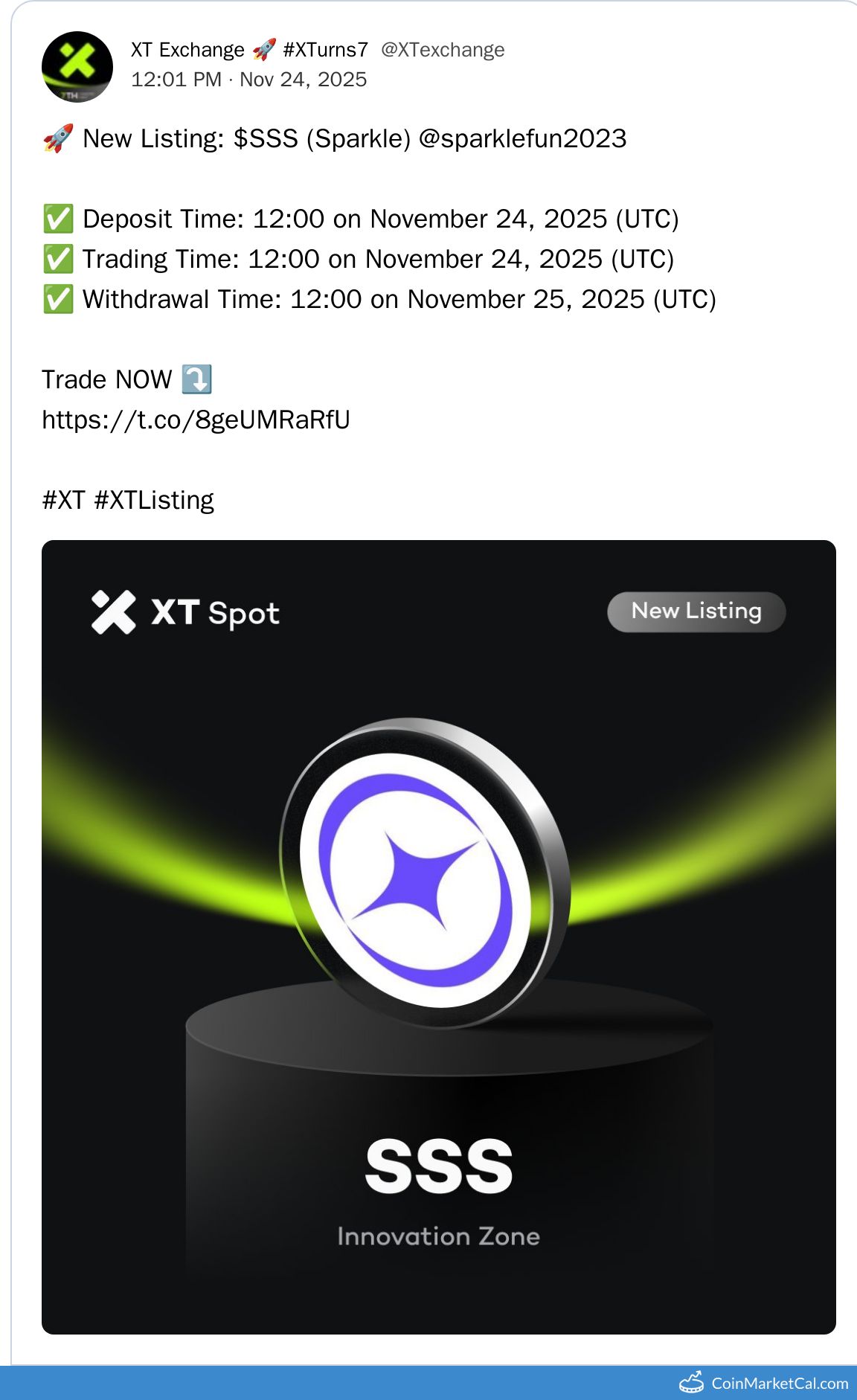 XT.COM Listing