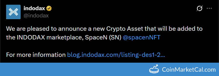 Indodax Listing