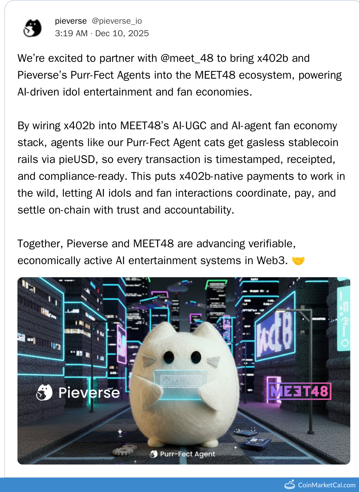 MEET48 & Pieverse