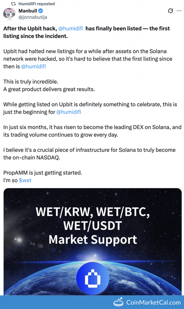 Upbit Listing