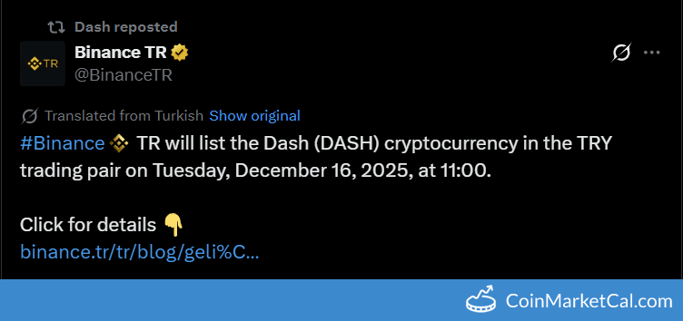 Binance TR Listing