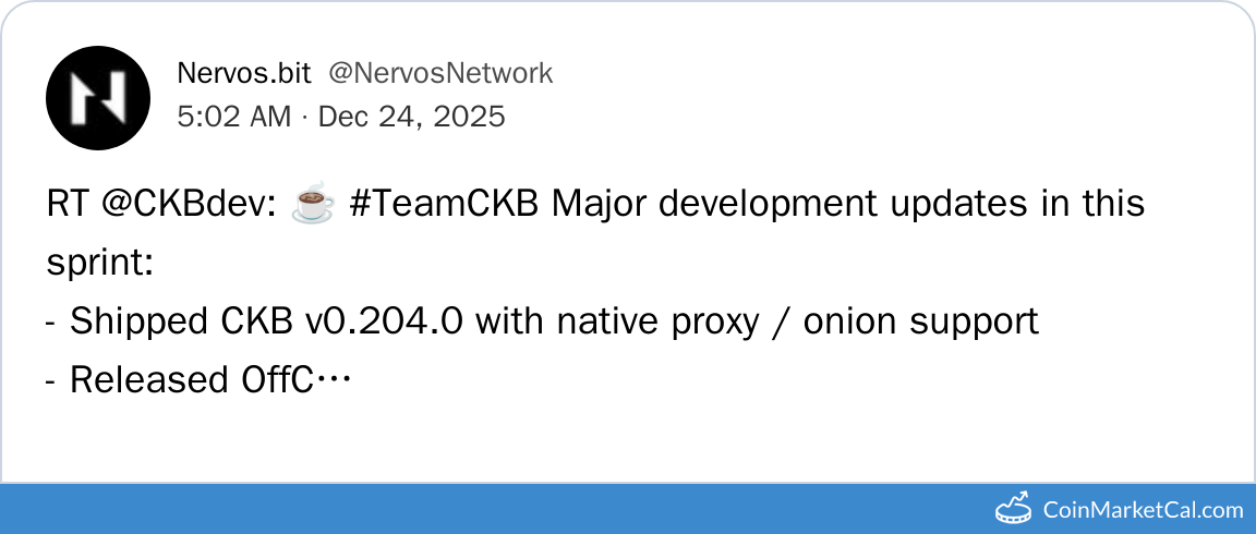 CKB Dev Log