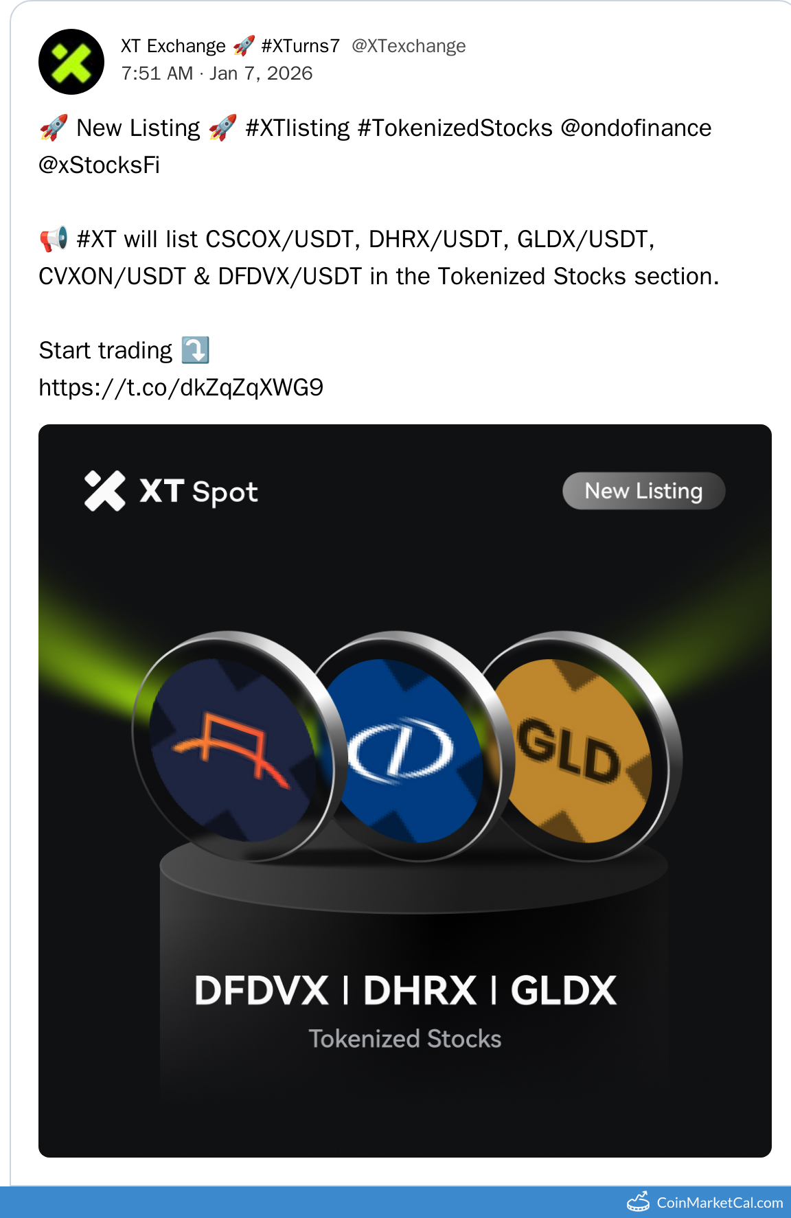 XT.COM Listing