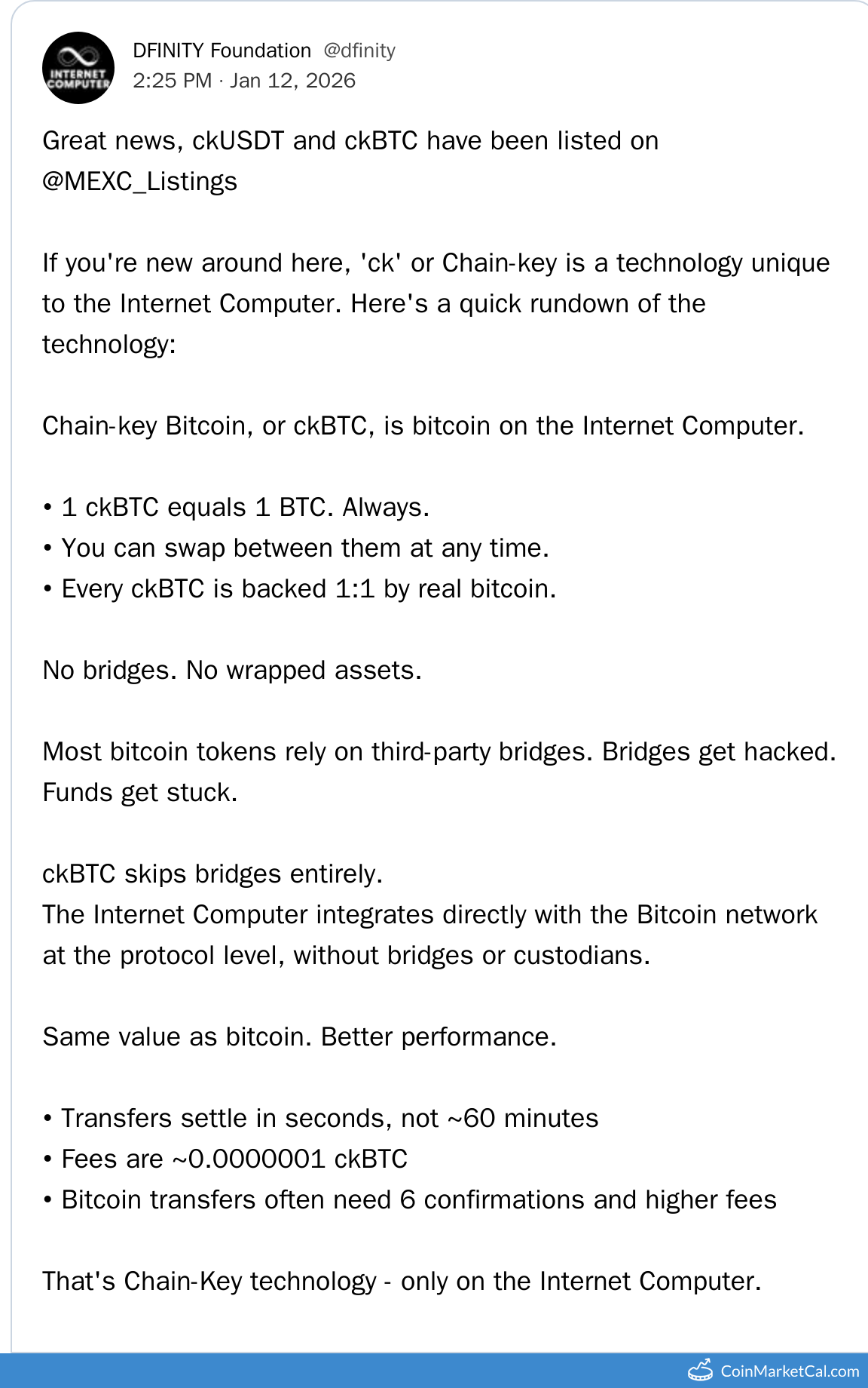 MEXC Global Listing