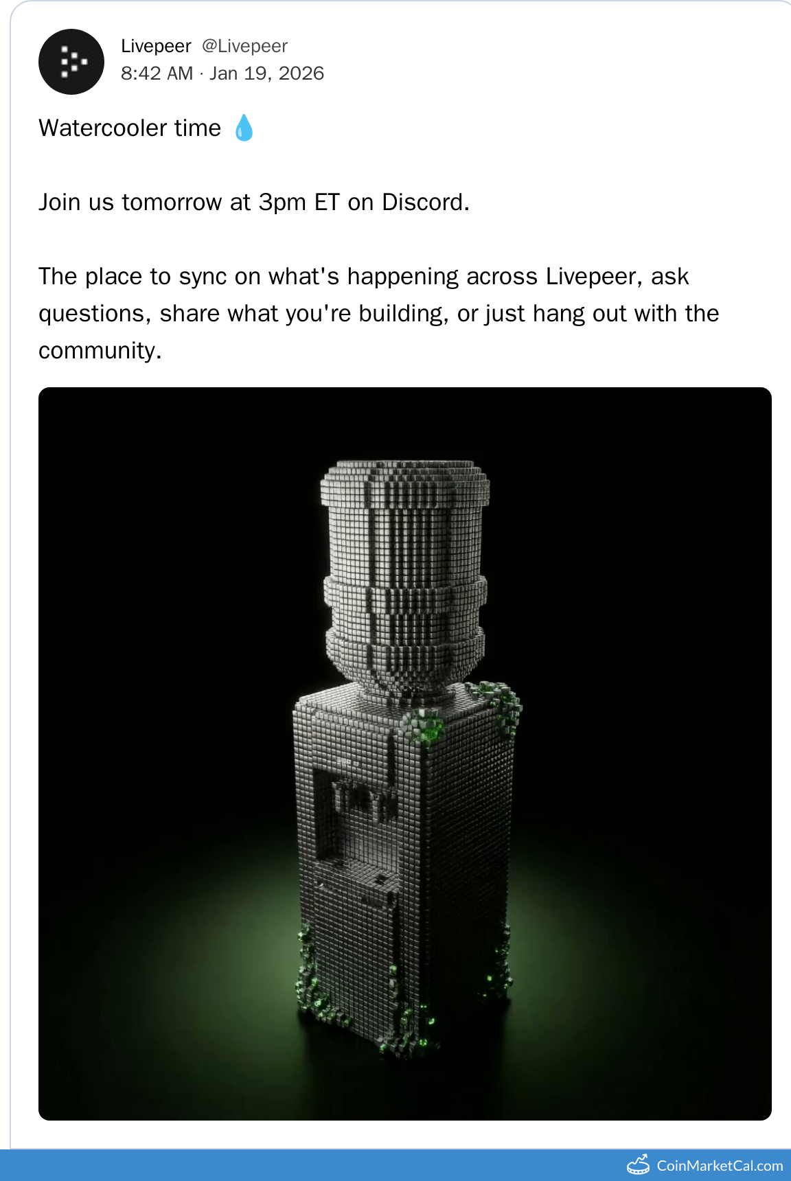 Discord Watercooler Call