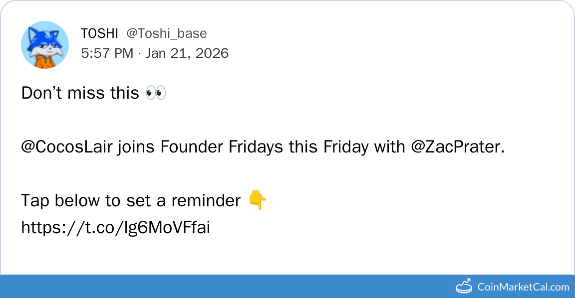 Founder Fridays Space
