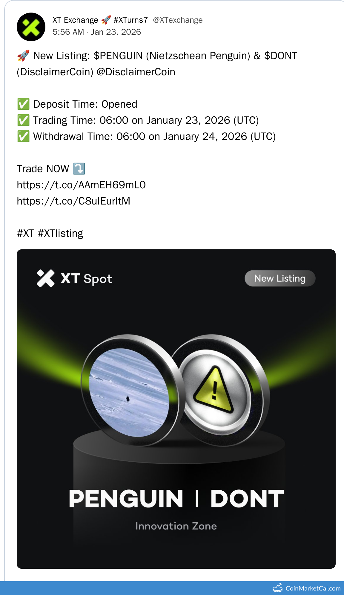 XT.COM Listing