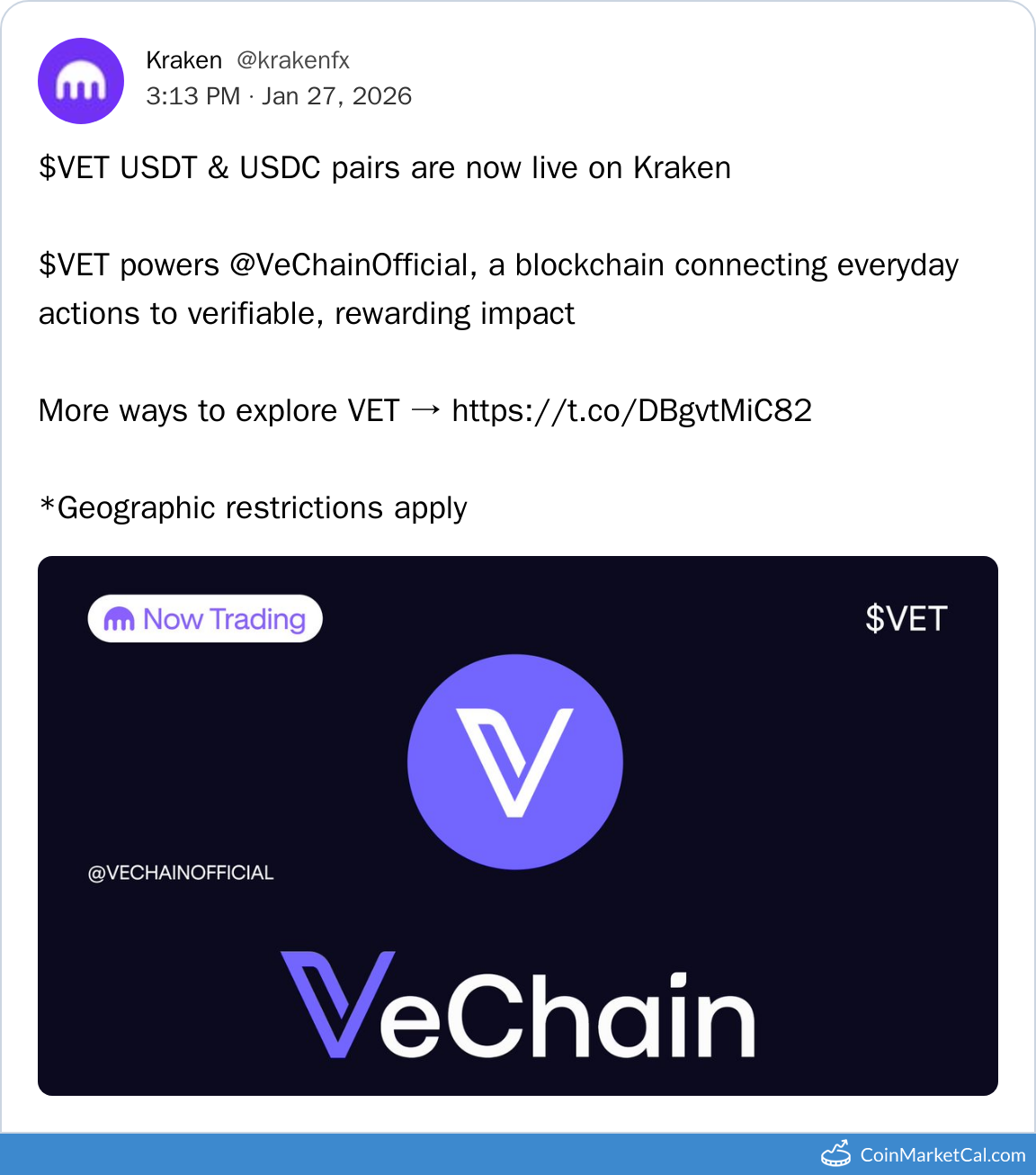 Kraken Listing