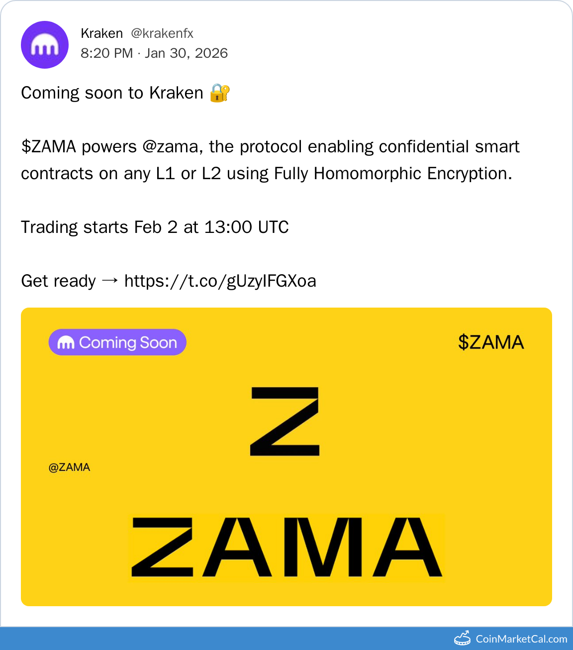Kraken Listing