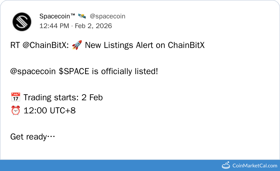 ChainBitX Listing