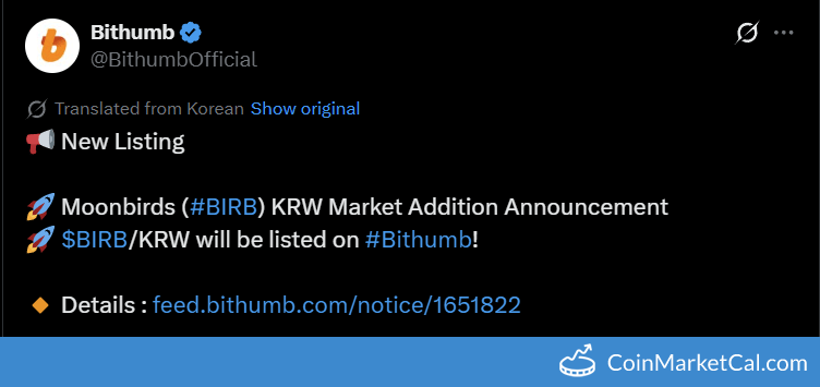 Bithumb Listing
