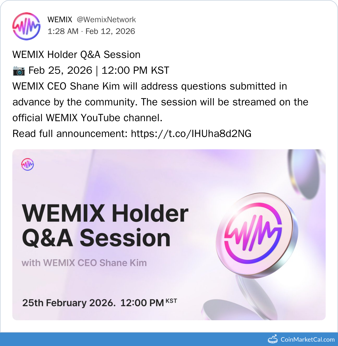 Holder Q&A Session