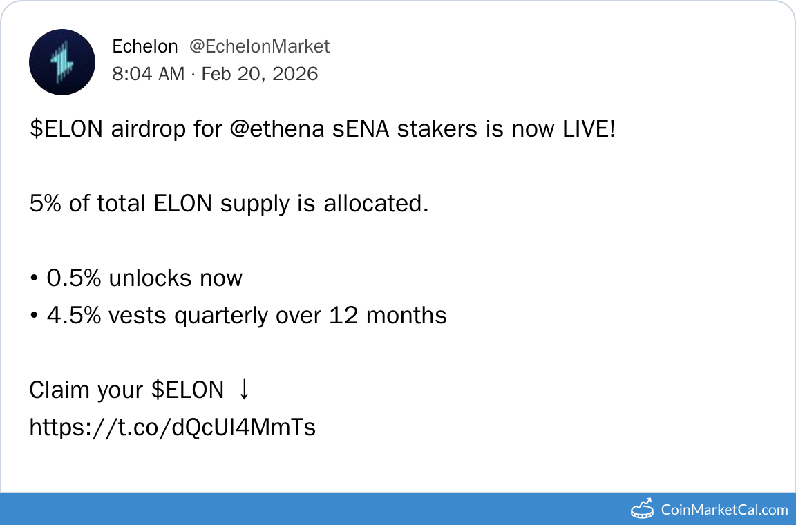 SENA Staker Airdrop