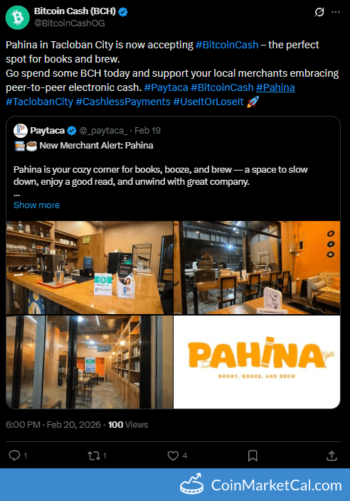 Pahina Merchant Adoption