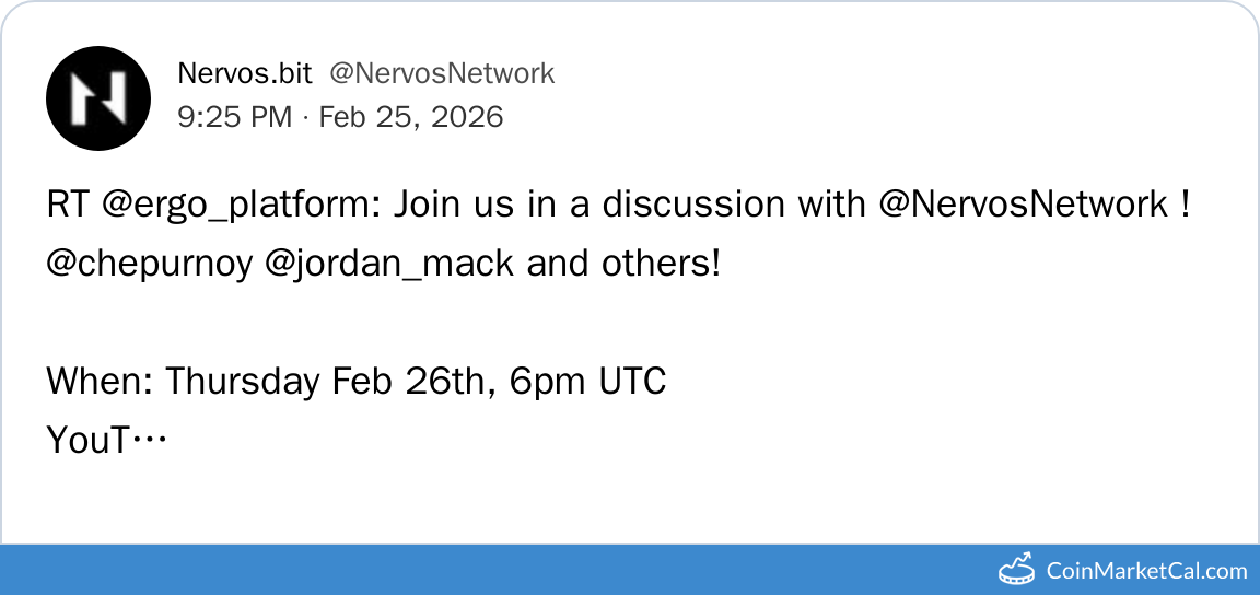 Ergo & Nervos Talk