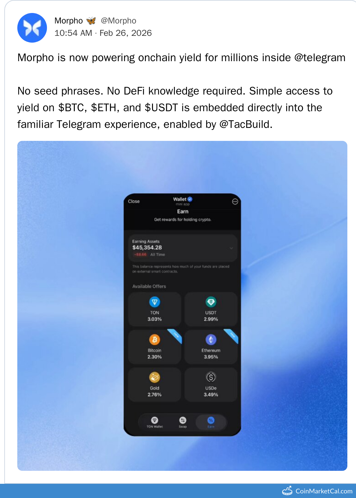 TON Wallet DeFi