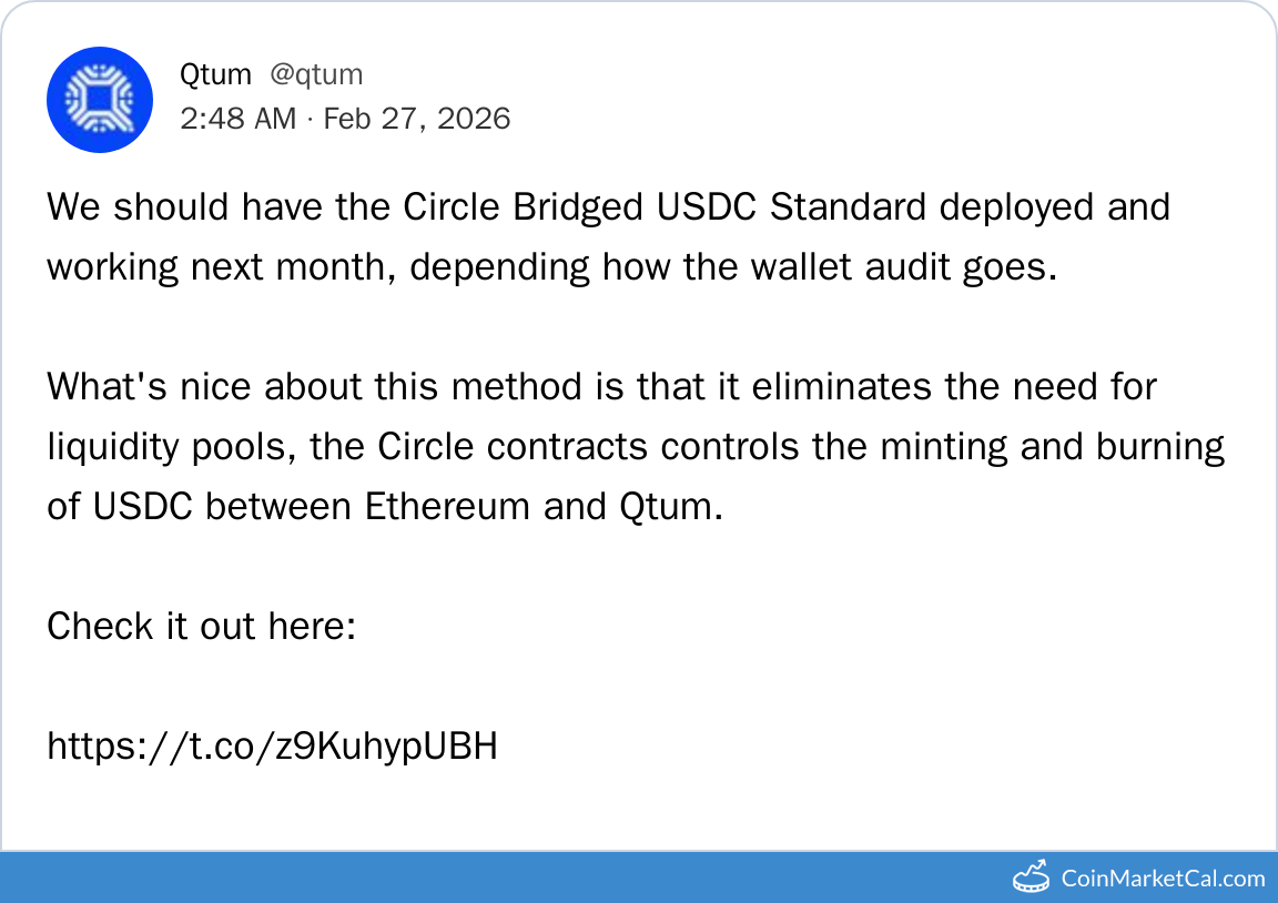 Bridged USDC Standard