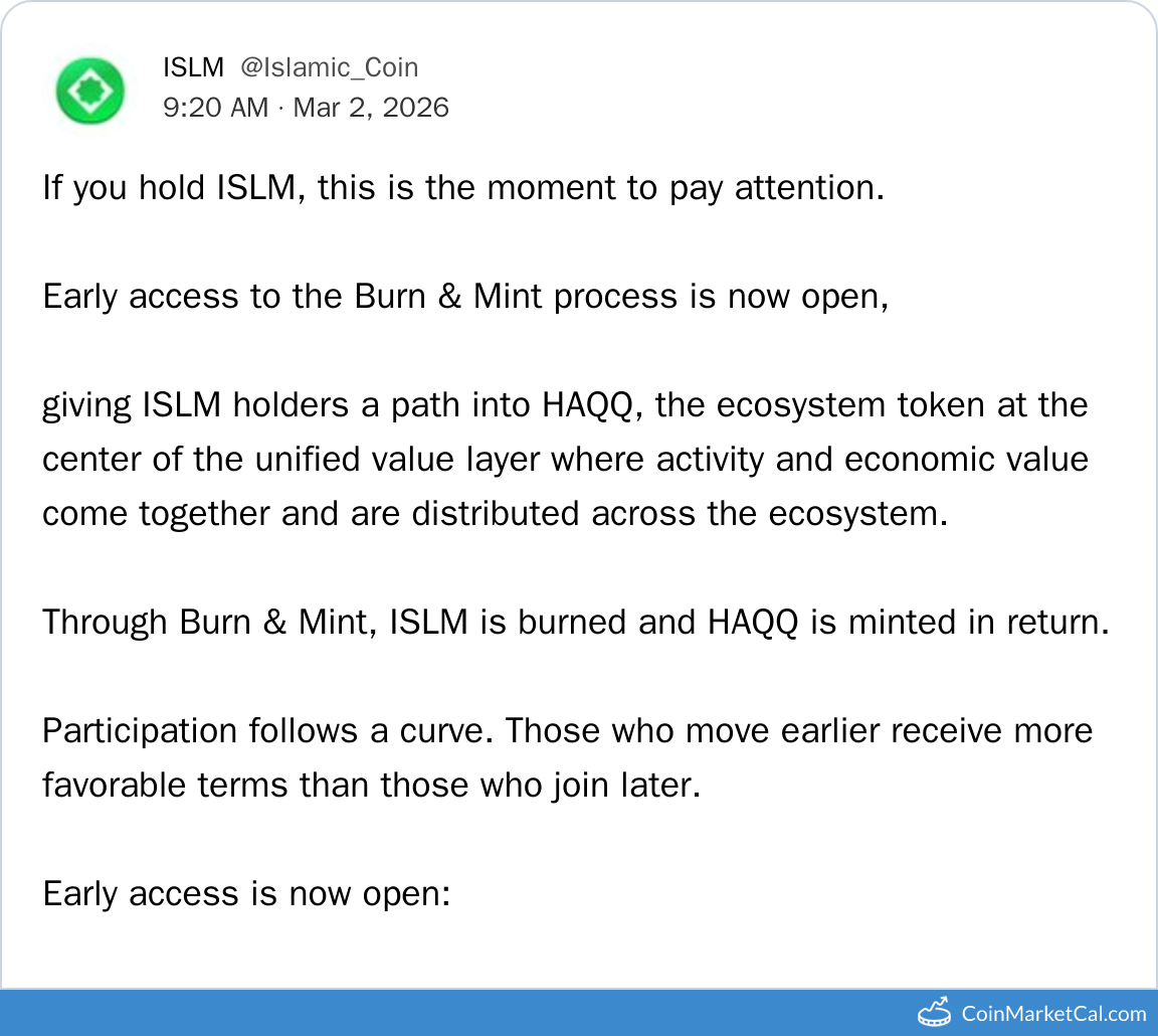 Burn & Mint Early Access
