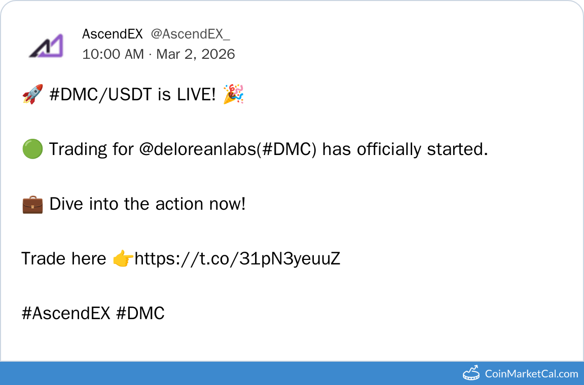 AscendEX Listing