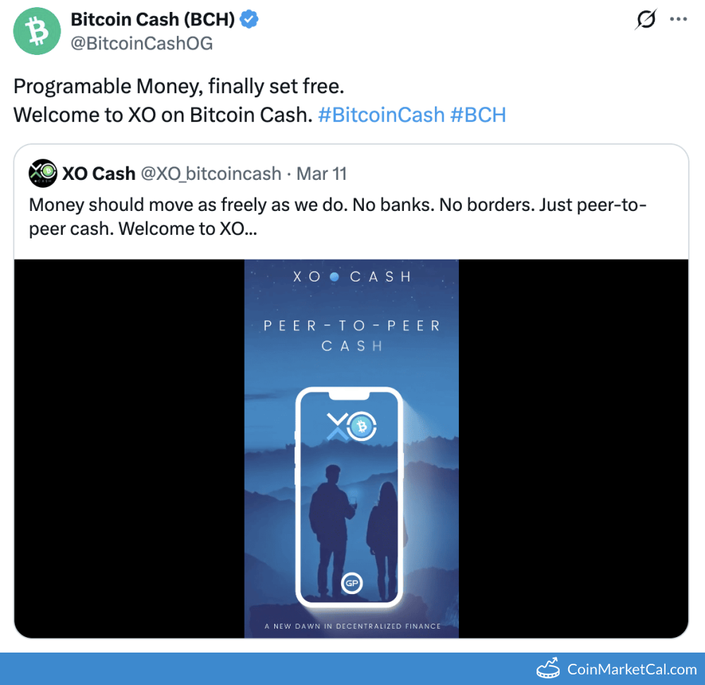 XO Cash on BCH