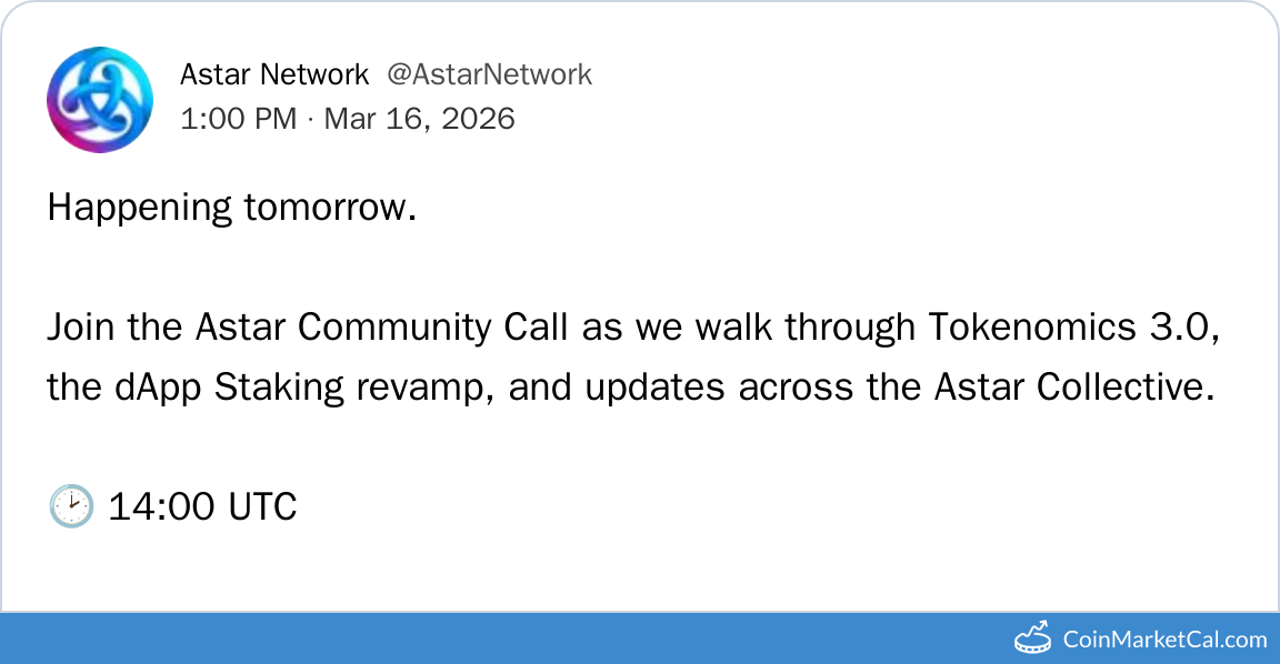 Community Call
