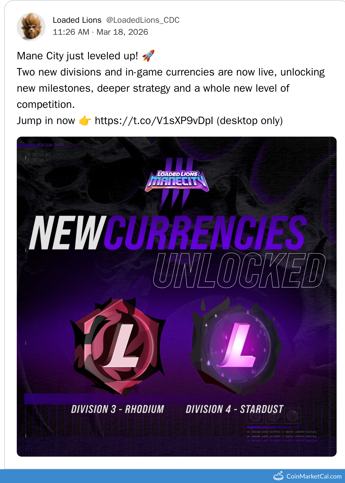 Divisions & Currencies