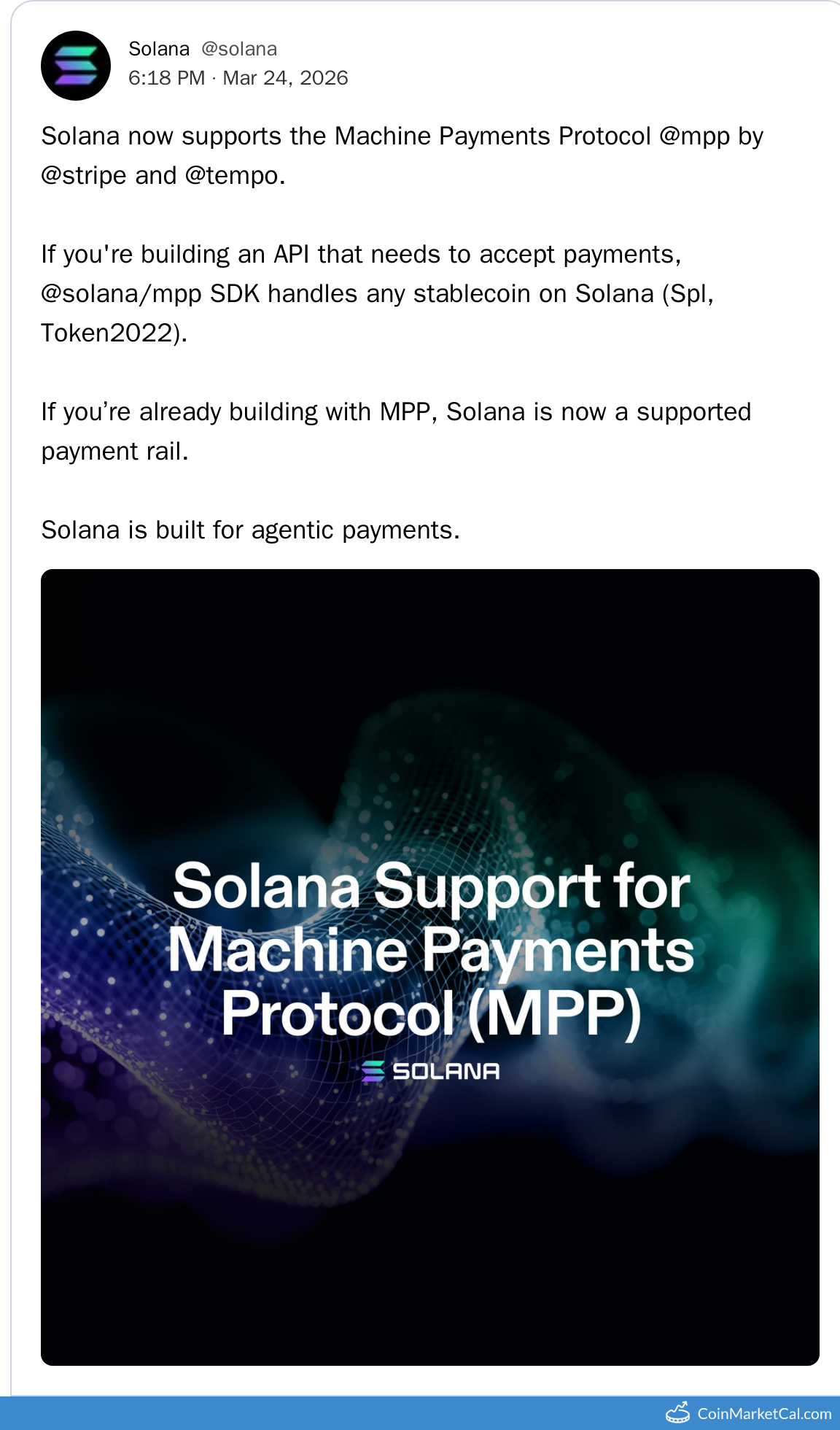 Machine Payments Protocol