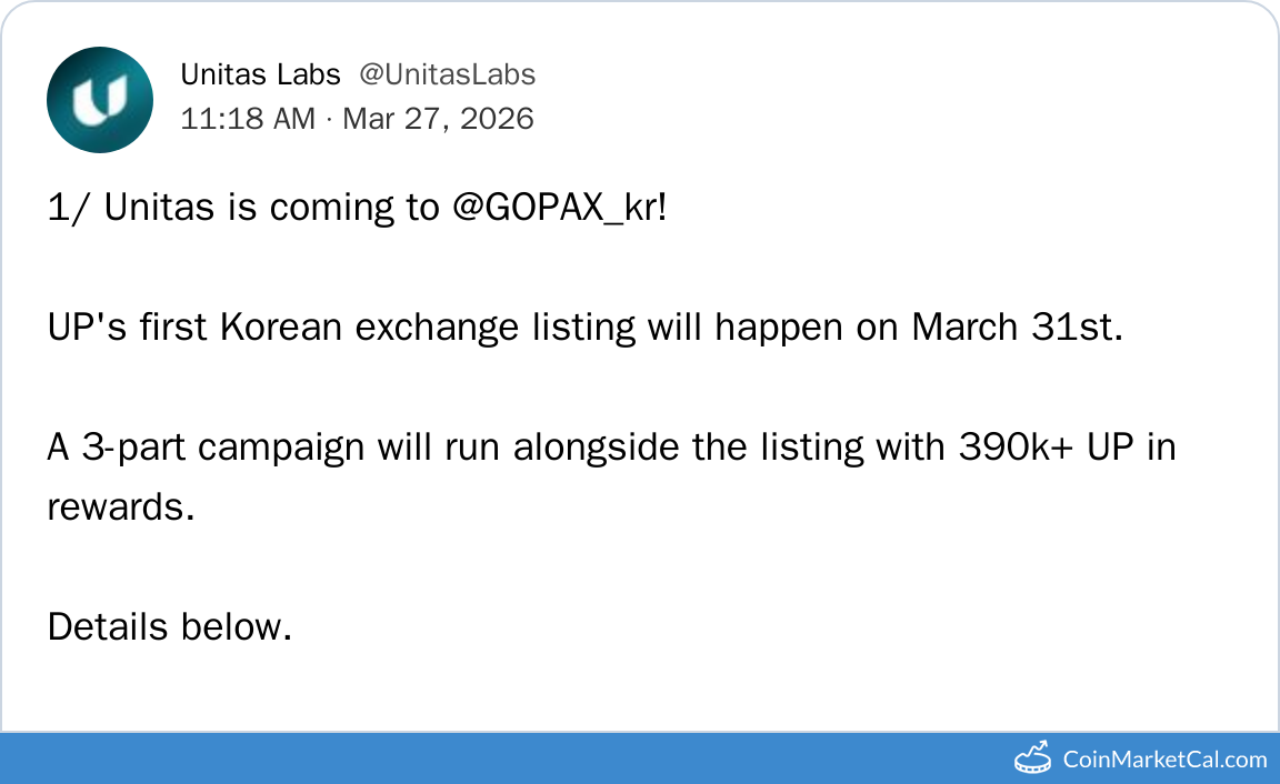 GOPAX Listing