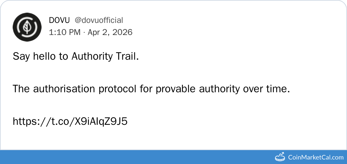 Introduce Authority Trail